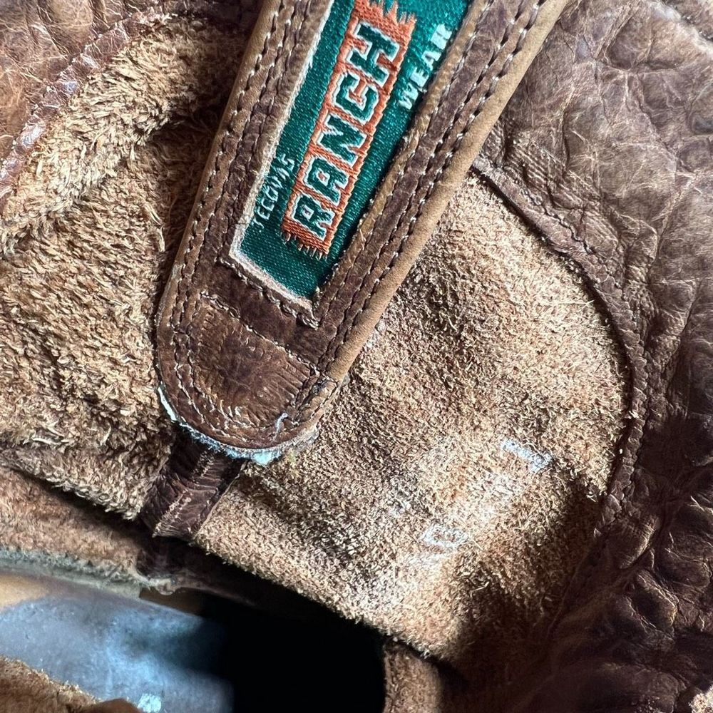 Tecovas Stockton Bison Leather Men's Boots - Picture 8 of 8